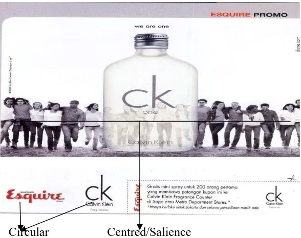 Gambar 4.5b Komponen Metafungsi Interpersonal Teks Visual Iklan Calvin Klein 