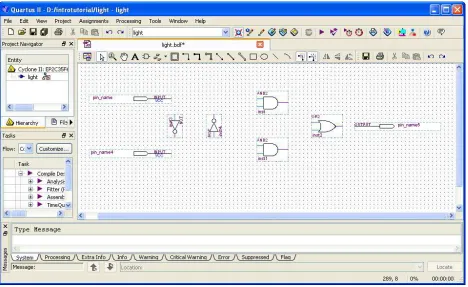 Figure 17. Import the input and output pins.
