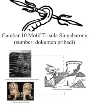 Gambar 10 Motif Trisula Singabarong (sumber: dokumen pribadi)
