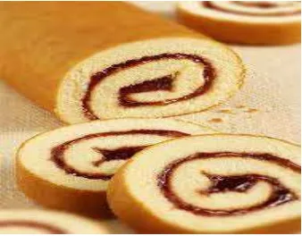 Gambar 1. Roll Cake 