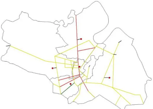 Gambar 1. Peta Jaringan Jalan Kota Pangkalpinang 