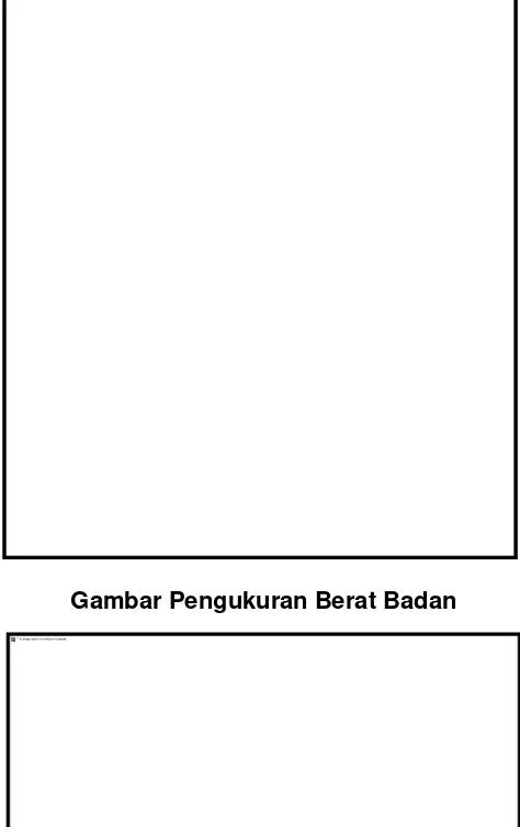 Gambar Pengukuran Berat Badan 