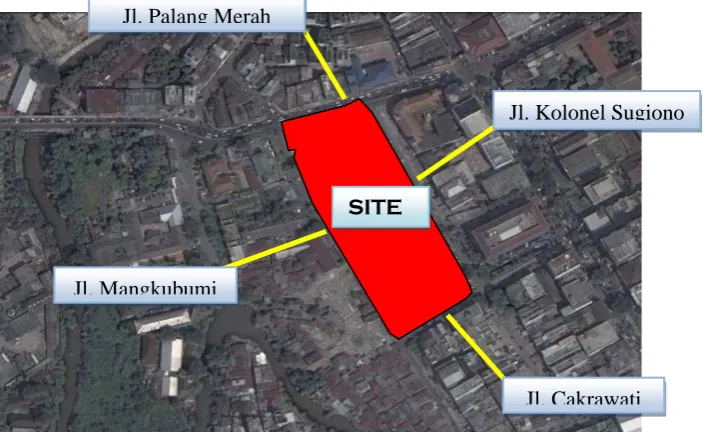 Gambar 3.2 Lokasi Site 