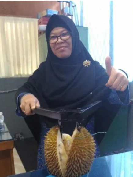 Tabel 1. Uji Coba Membuka Buah Durian