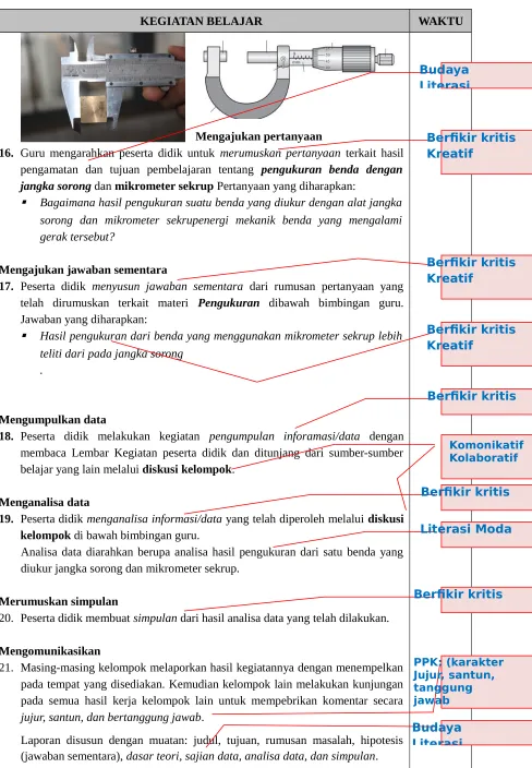 Gambar 1. Jangka sorong