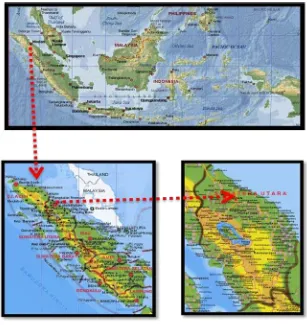 Gambar 2.4 Peta Pulau Sumatera 