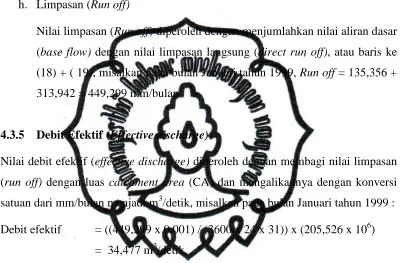 Tabel 4.3 berikut : 