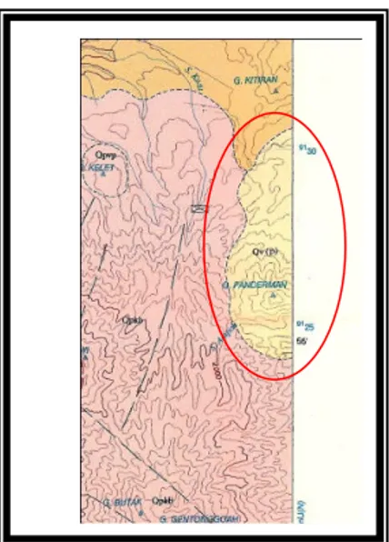Gambar 2. Peta Geologi Daerah Penelitian 