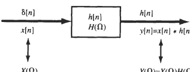 Fig. 6-3 Relationships between inputs and outputs in an LTI discrete-time system. 