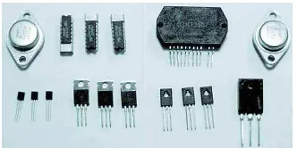 Gambar 2.18 Bentuk Fisik Transistor