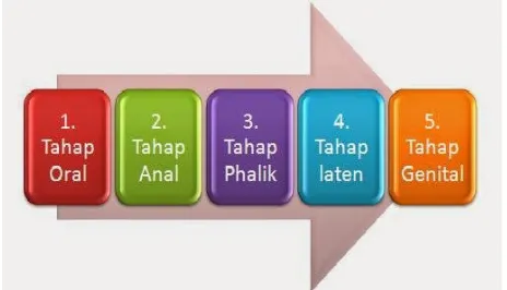 Gambar 1 Tahap Psikoseksual