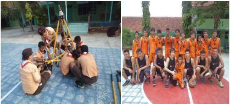 Gambar 6. Ekstra Kurikuler Basket 