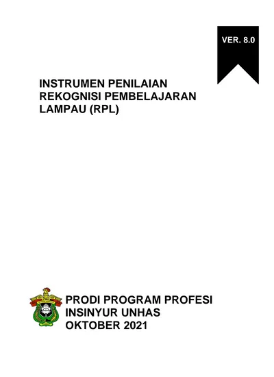 Instrumen Penilaian Rekognisi Pembelajaran Lampau Rpl 