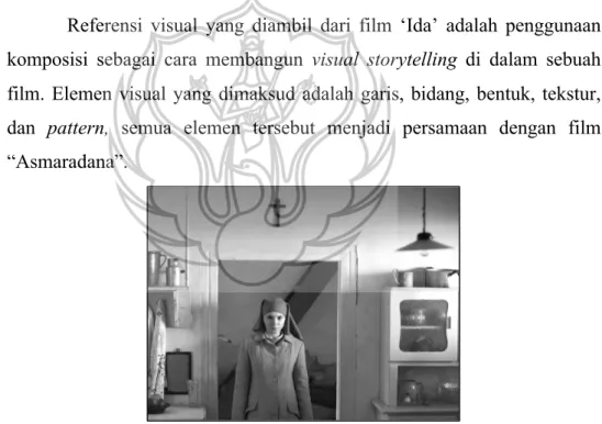 Gambar 1.3. Teknik Deep Focus pada adegan film IDA. 