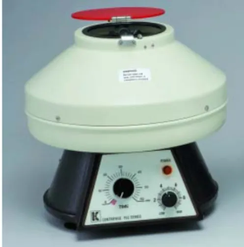 Gambar 1. Alat centrifuge 