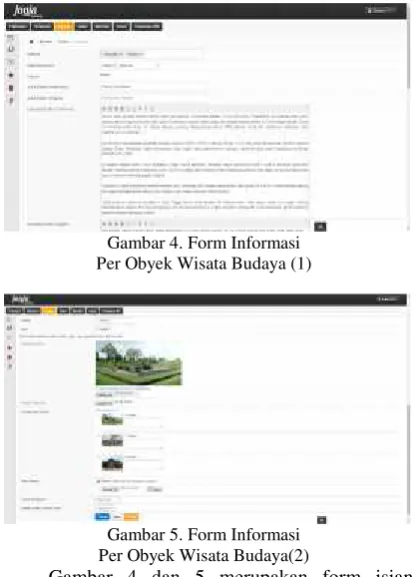 Gambar 4. Form Informasi