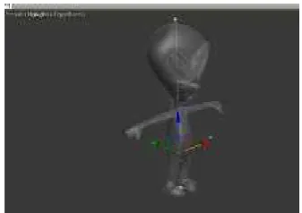 Gambar 2. Contoh 3D modeling
