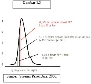 Sumber: Susenas Panel Data, 2006.Gambar 1.2