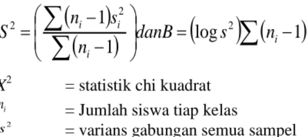 tabel  α = 5%. Jika   2