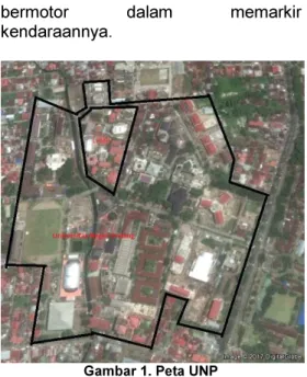 Gambar 1. Peta UNP 