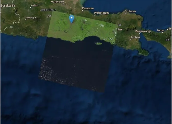 Gambar 2 Data Citra Landsat Kawasan Metropolitan Malang Raya 