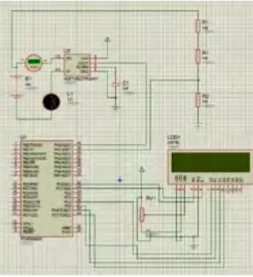 Gambar 3.10. Rangkaian Sensor Pada ATMega32