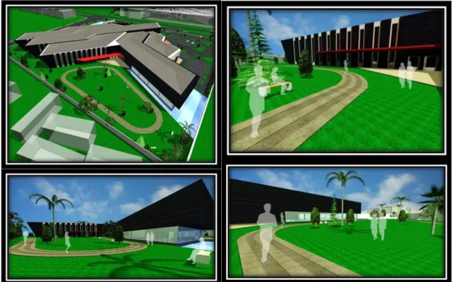 Gambar 3.13 Jogging Track Area 