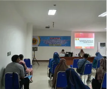 Gambar 1. Kegiatan Pelatihan Pemeriksaan AGD di RS Universitas Mataram 