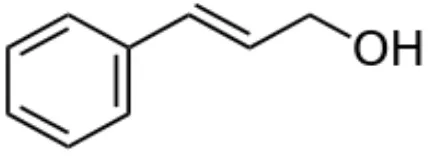 Gambar 1. Struktur kimia Cinnamic acid 
