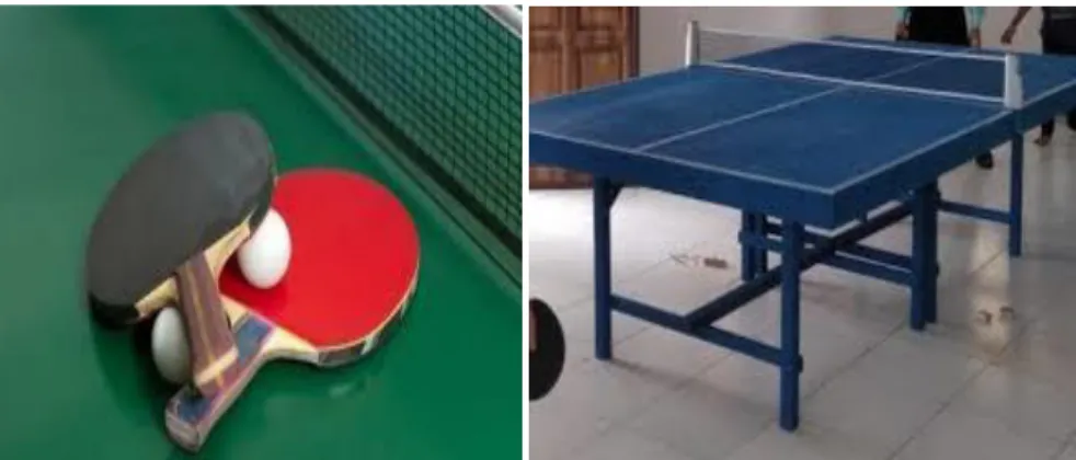 Gambar 2.9. Perlengkapan Tenis Meja 