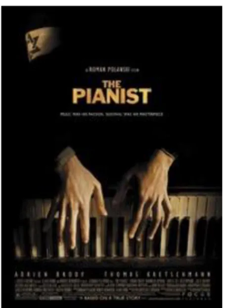 Gambar 1.2 Potongan film “The Pianist” sebagai  tinjauan penerapan Internal Diegetic Sound (2002) 