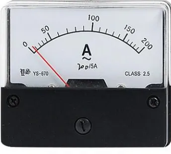Gambar 2.1 Amperemeter 