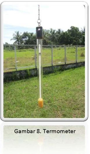 Gambar 9. Termometer tanah berumput 