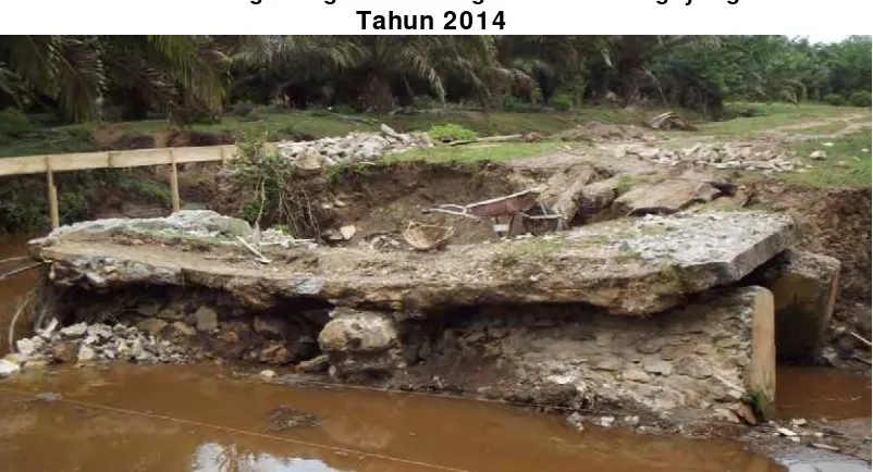 Gambar 7 Abrasi Sungai Nagari Kambang Barat Kec.Lengayang 