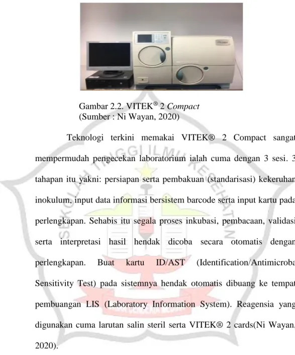 Gambar 2.2. VITEK ®  2 Compact  (Sumber : Ni Wayan, 2020) 