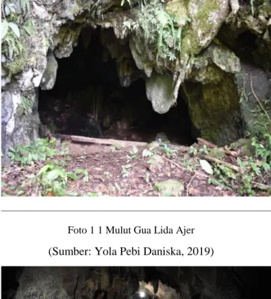 Foto 1 2 Bagian dalam Situs Tompok Syohihah I  (Sumber: Yola Pebi Daniska, 2019) 