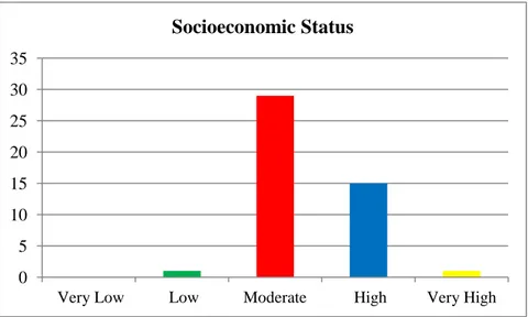 Figure 4.3 Socioeconomic Status 