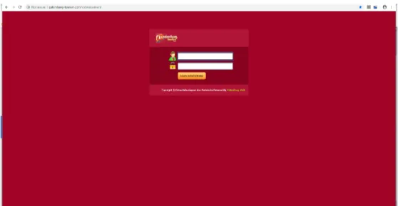 Gambar 3.11 Tampilan Interface Admin 
