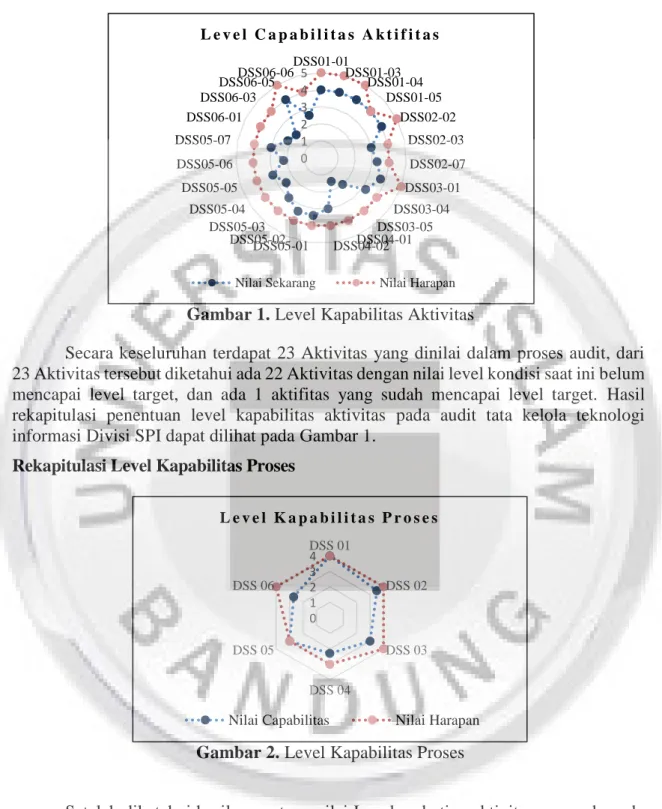 Gambar 1. Level Kapabilitas Aktivitas 