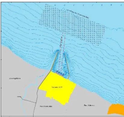 Gambar 9.  Peta Alur Pelayaran Pelabuhan Khusus PLTU Indramayu. 