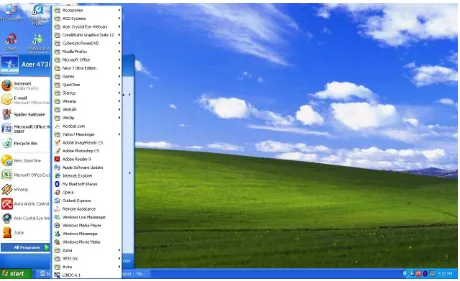 Gambar 4.1 Tampilan saat membuka SPSS pada windows 