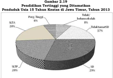 Gambar 2.19 Pendidikan Tertinggi yang Ditamatkan 