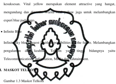Gambar 1.3 Maskot Telkom 