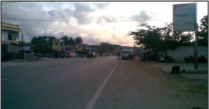 Gambar 5. Segmen Akhir Jalan Timor Raya KM 08+000 