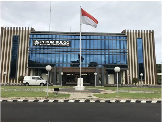 Gambar 3 Kantor Perum BULOG Divre DKI Jakarta &amp; Banten 