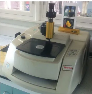 Figure 3. 2 Thermo Infra Red Spectrophotometer (University of Huddersfield) 