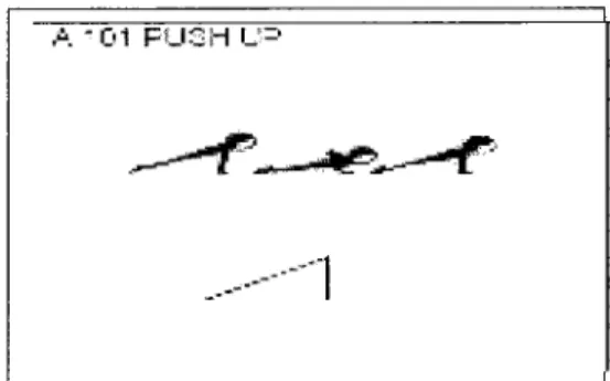 Gambar 1.  Elemen A  (1 01)  Stradlle  Push  Up  Sumber Code of Point Aerobic Gymnastics 2008-2012 
