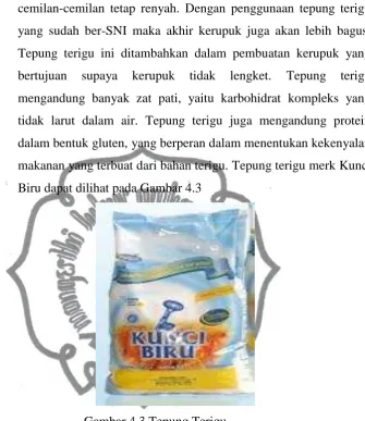 Gambar 4.3 Tepung Terigu 