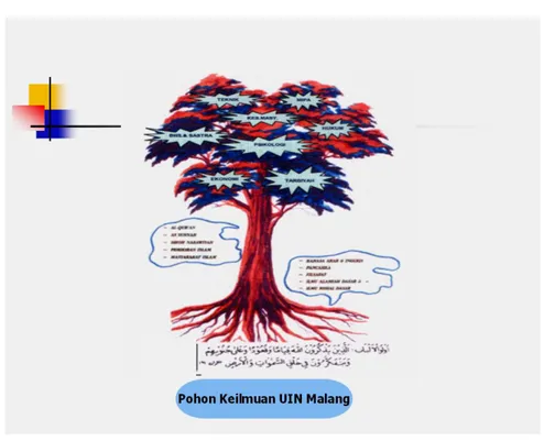Gambar 6: Pohon Keilmuan Universitas Islam Negeri (UIN) Maulana  Malik Ibrahim Malang 