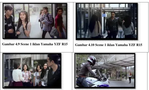Gambar 4.9 Scene 1 iklan Yamaha YZF R15 